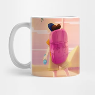 Adventure Lady In Desert Mug